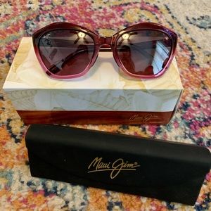 Maui Jim Lotus Raspberry sunglasses